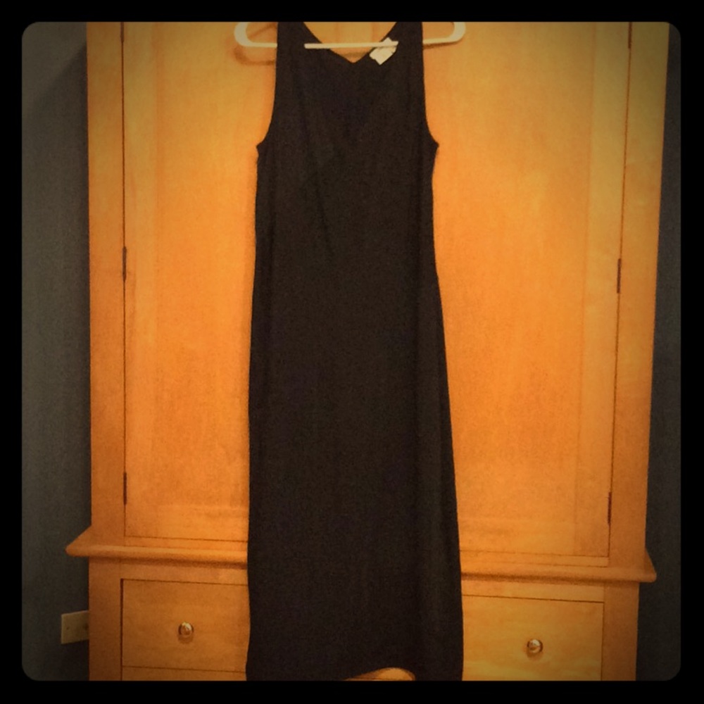 Black DKNY Maxi dress